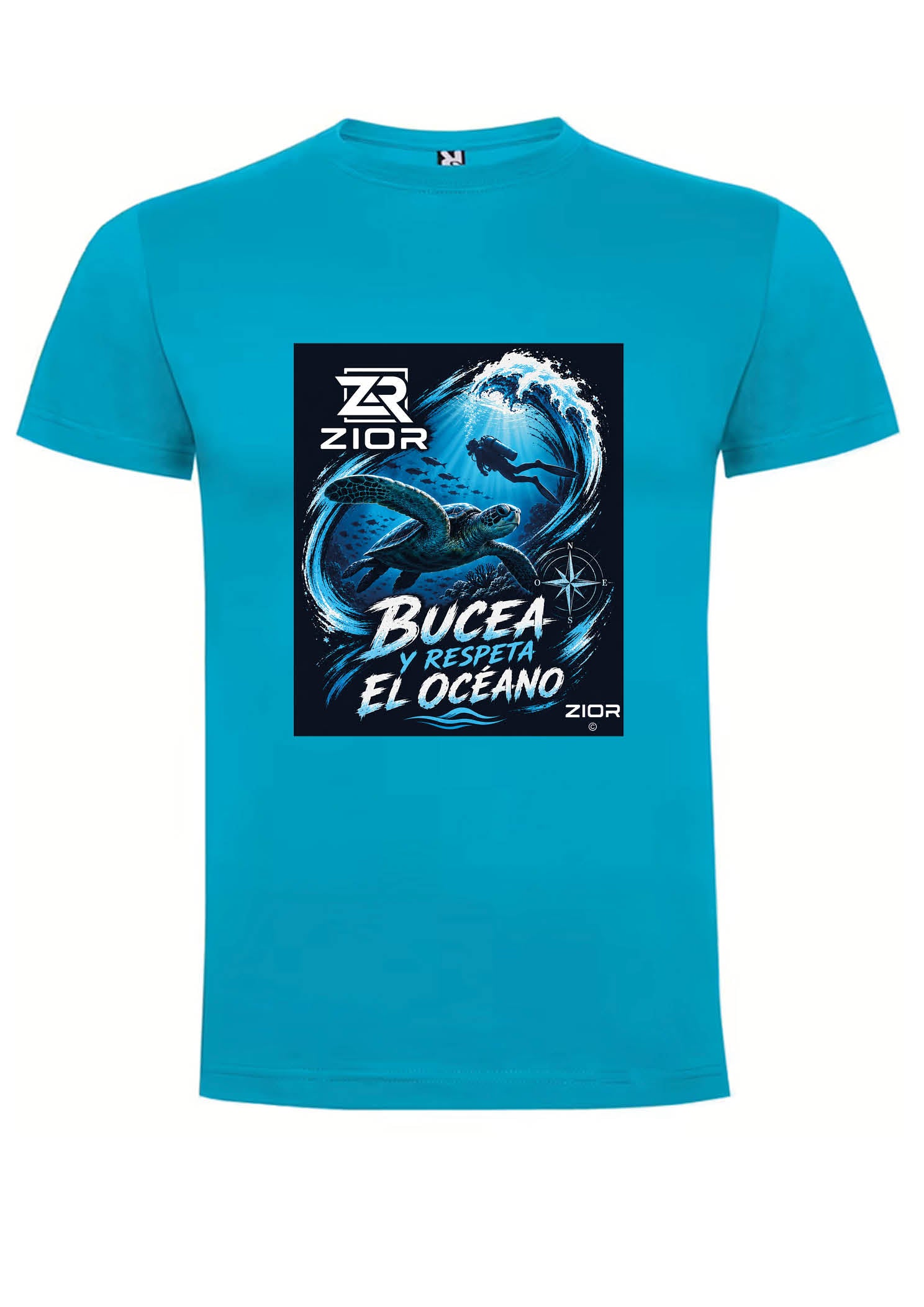 Camiseta Bucea y respeta