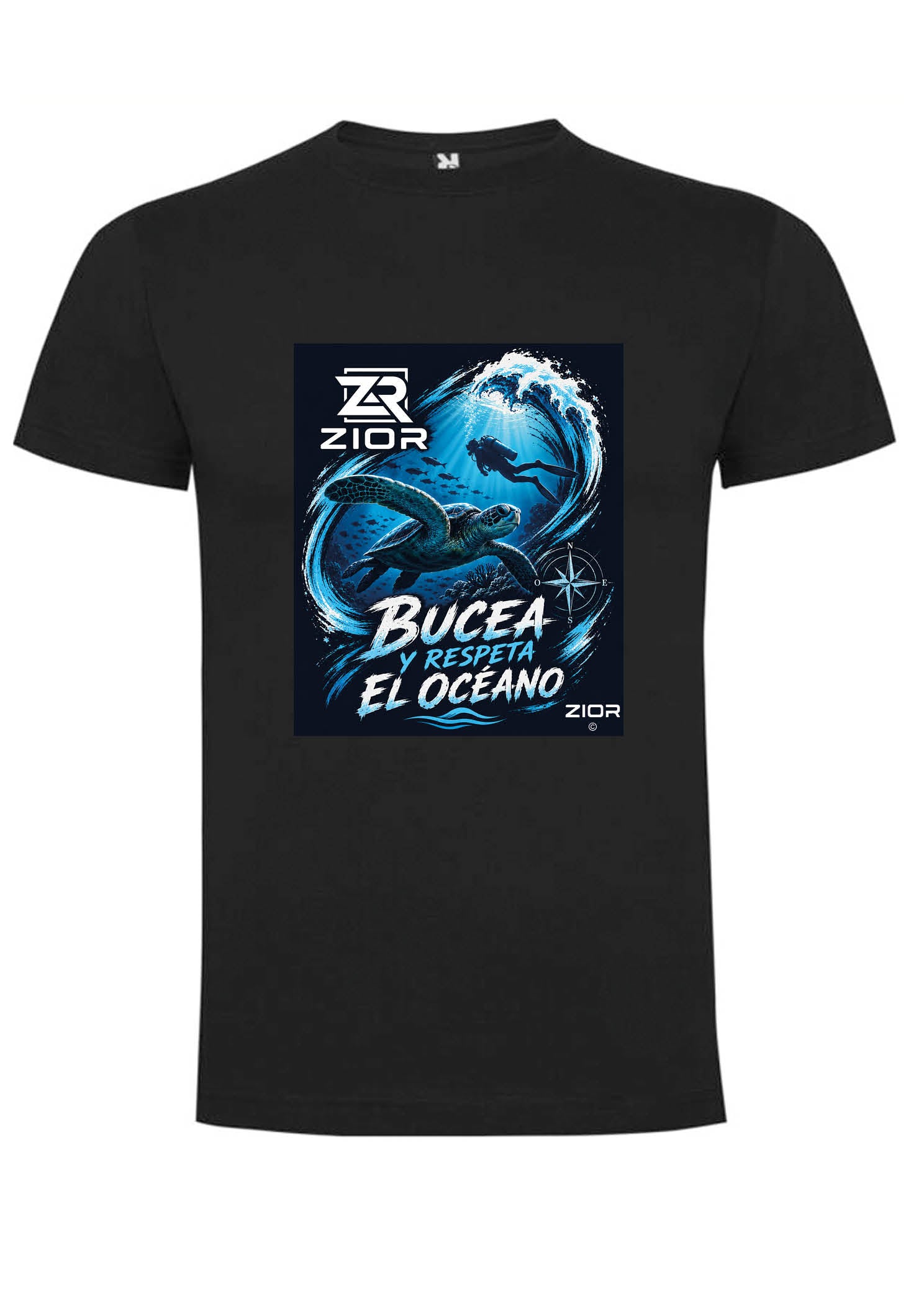 Camiseta Bucea y respeta