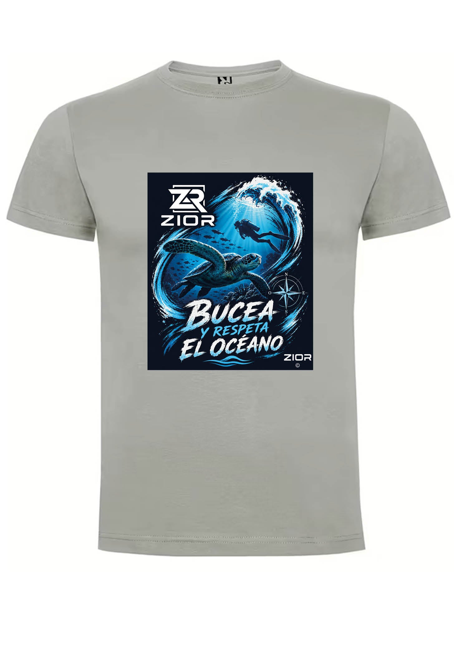 Camiseta Bucea y respeta