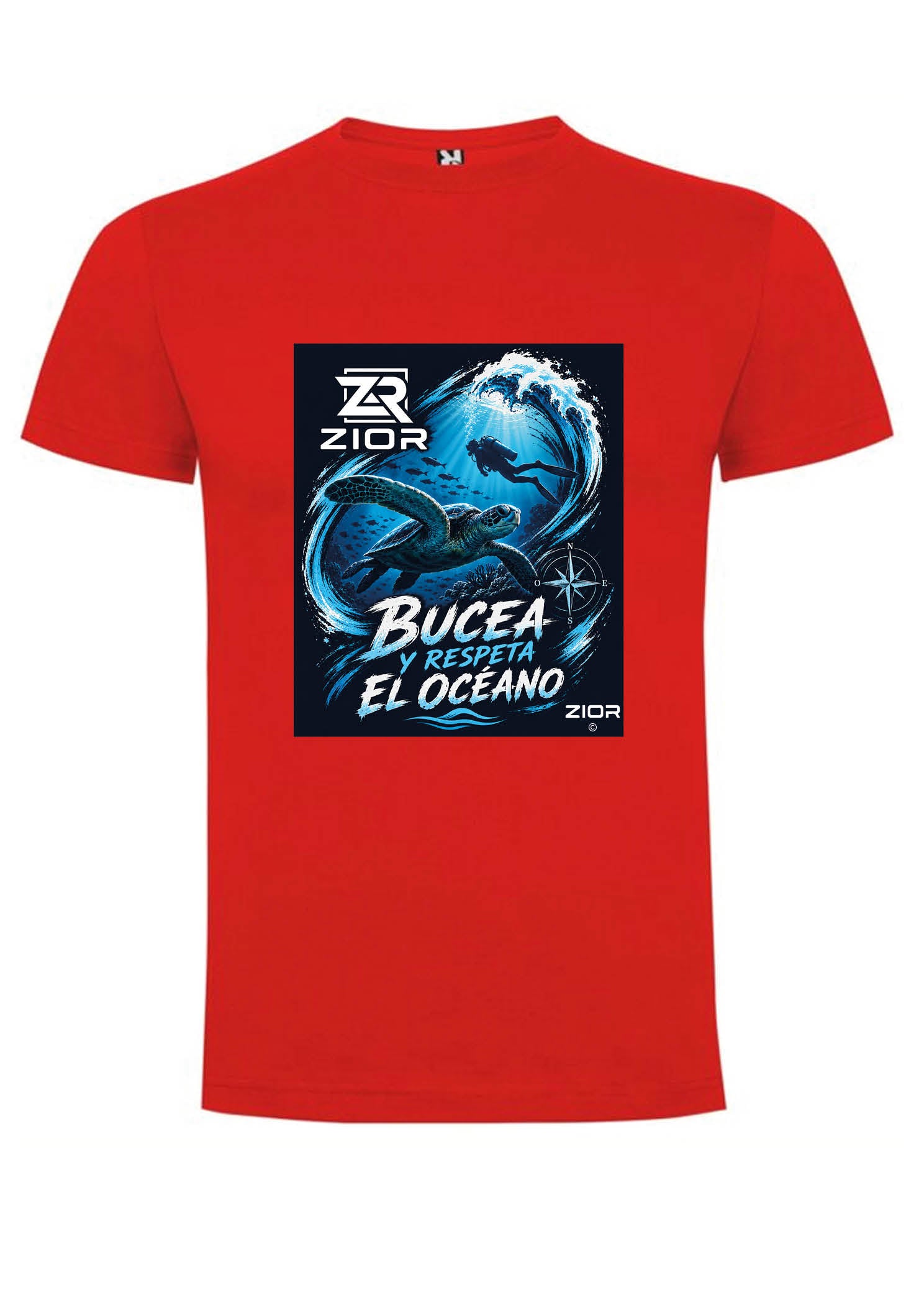 Camiseta Bucea y respeta