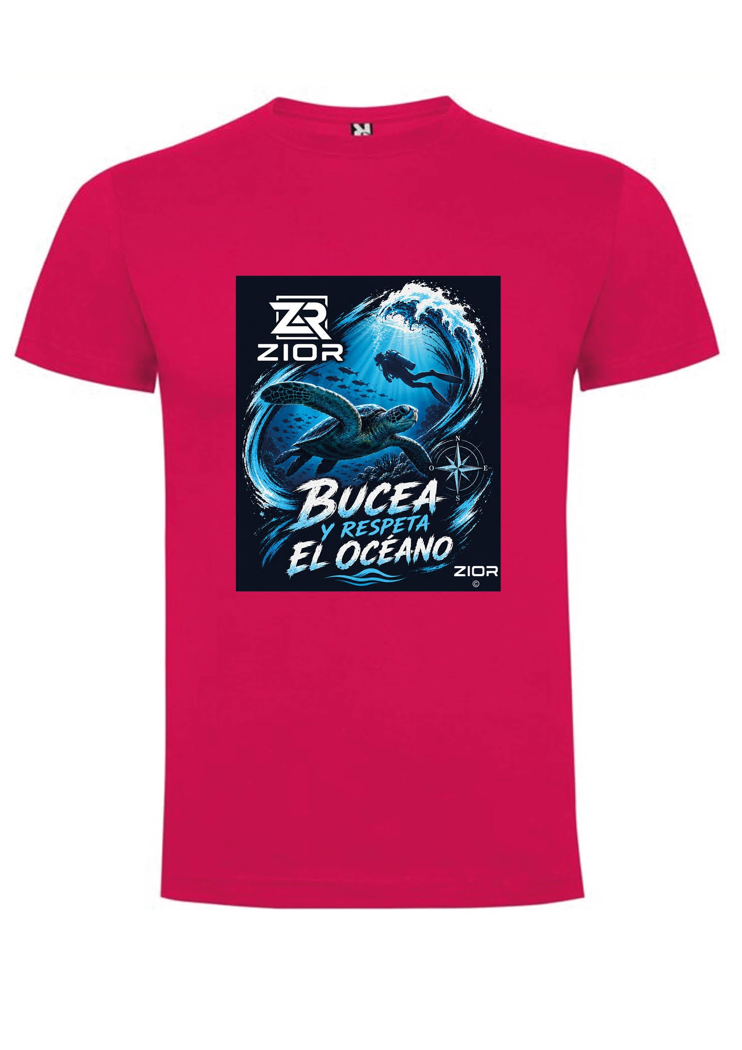 Camiseta Bucea y respeta