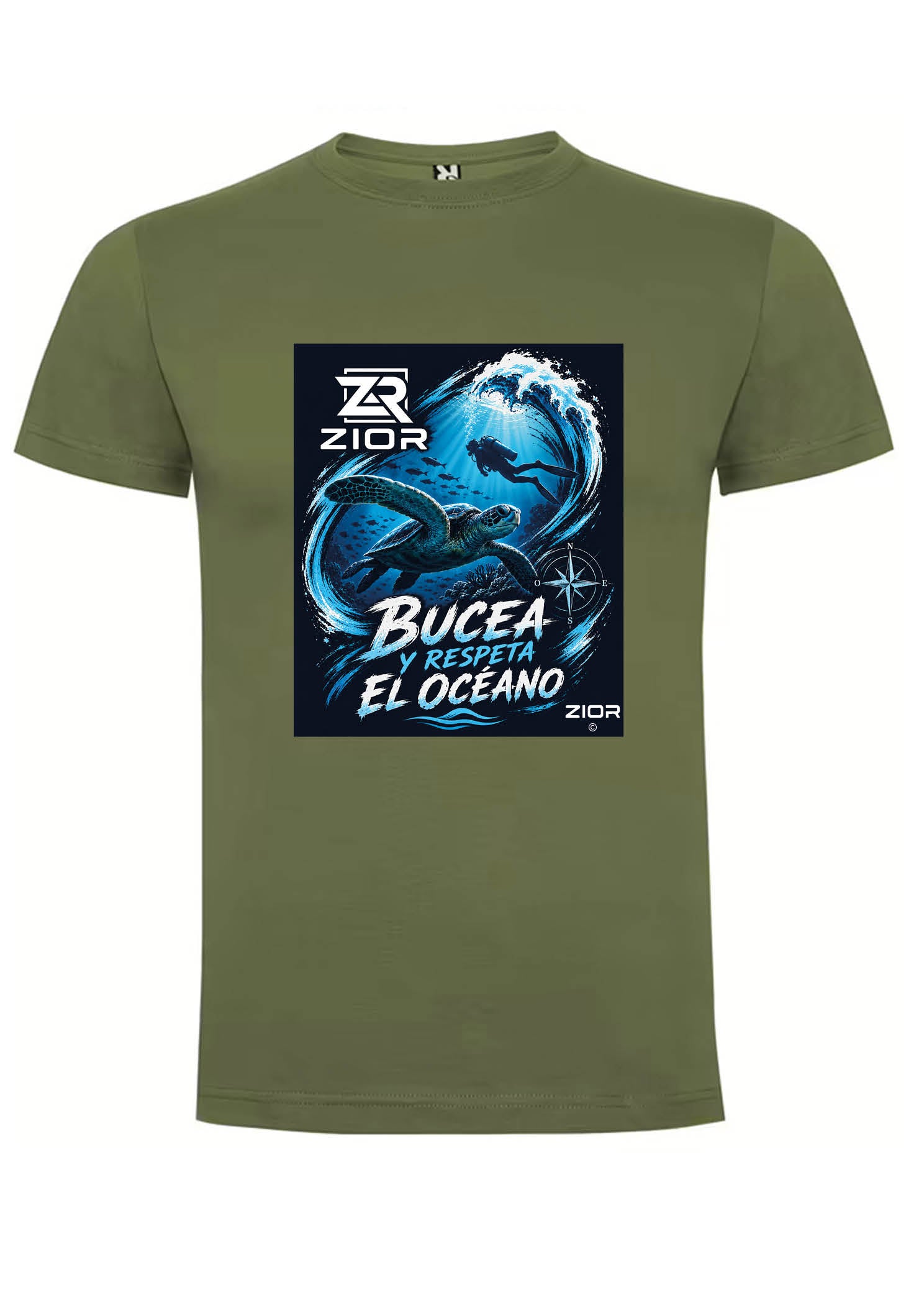 Camiseta Bucea y respeta