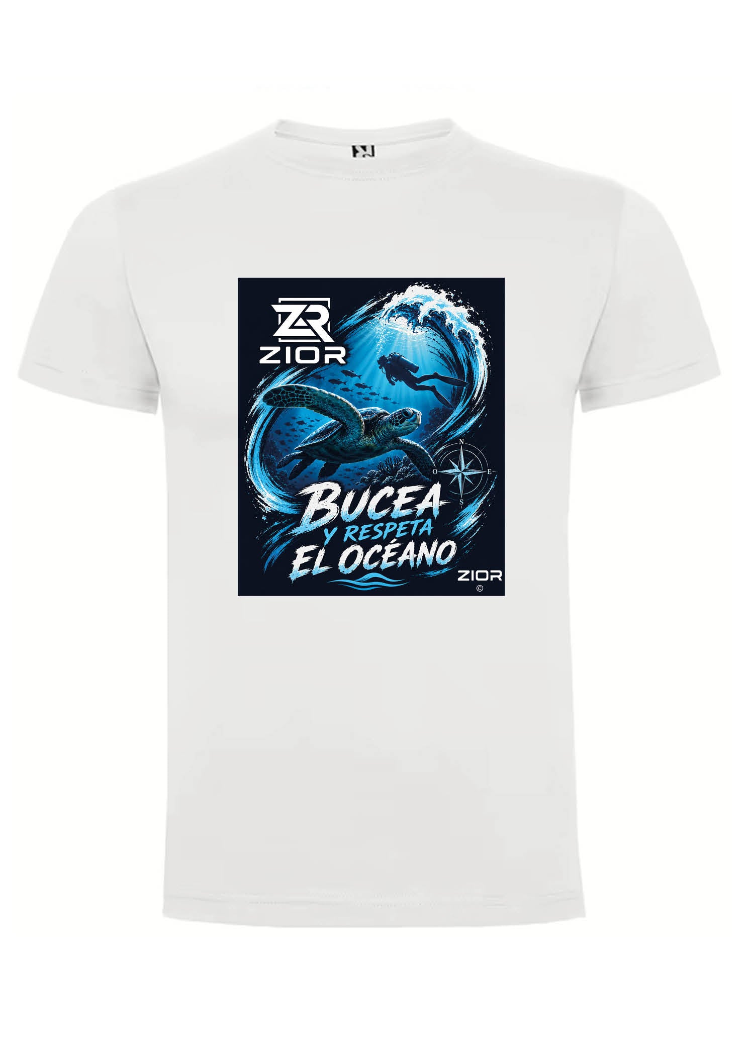 Camiseta Bucea y respeta