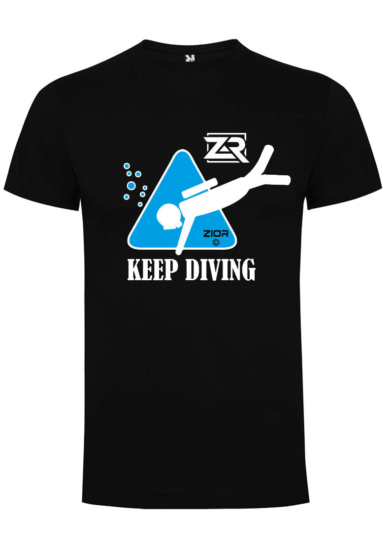 Camiseta Buceo Keep Diving
