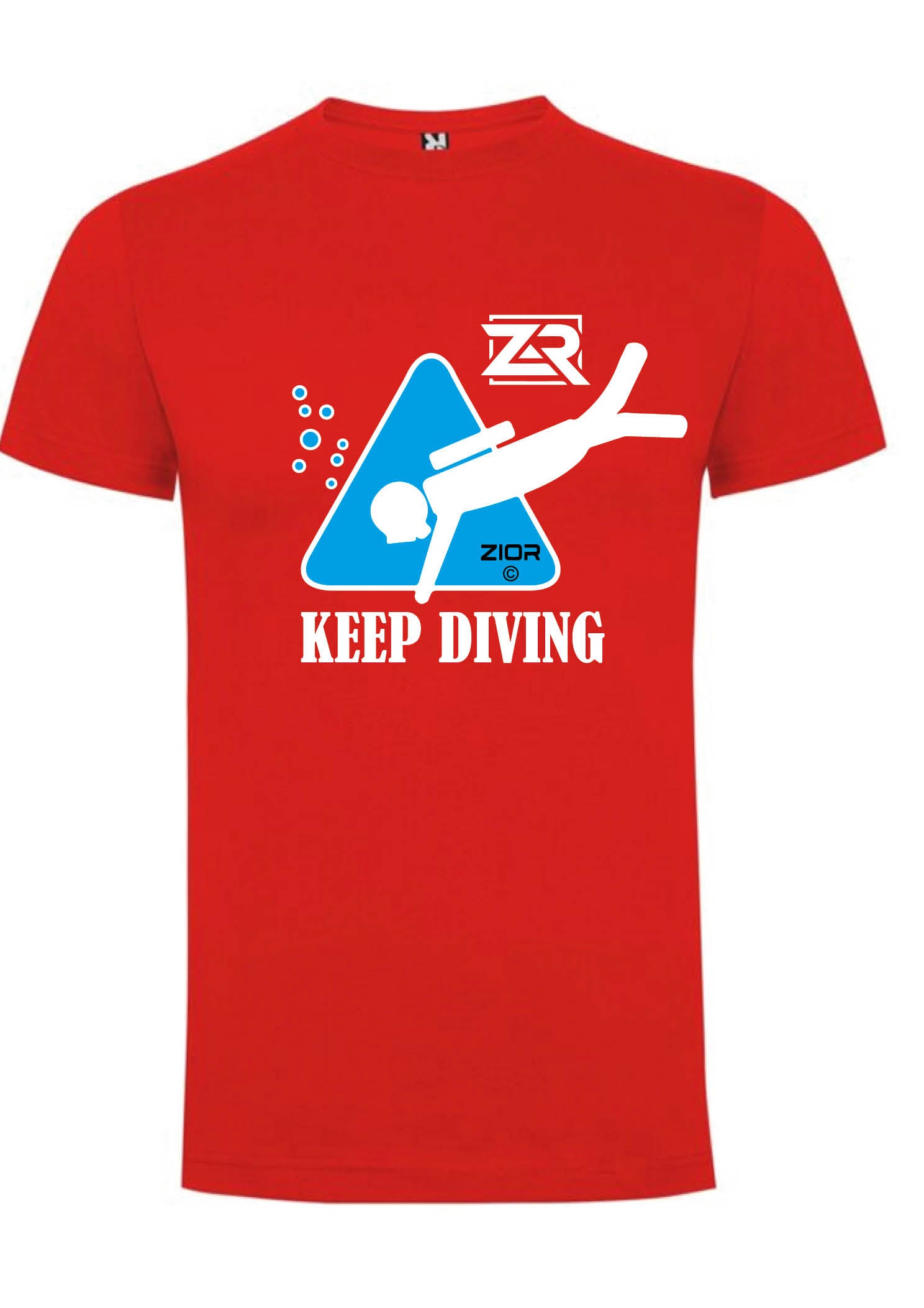 Camiseta Buceo Keep Diving