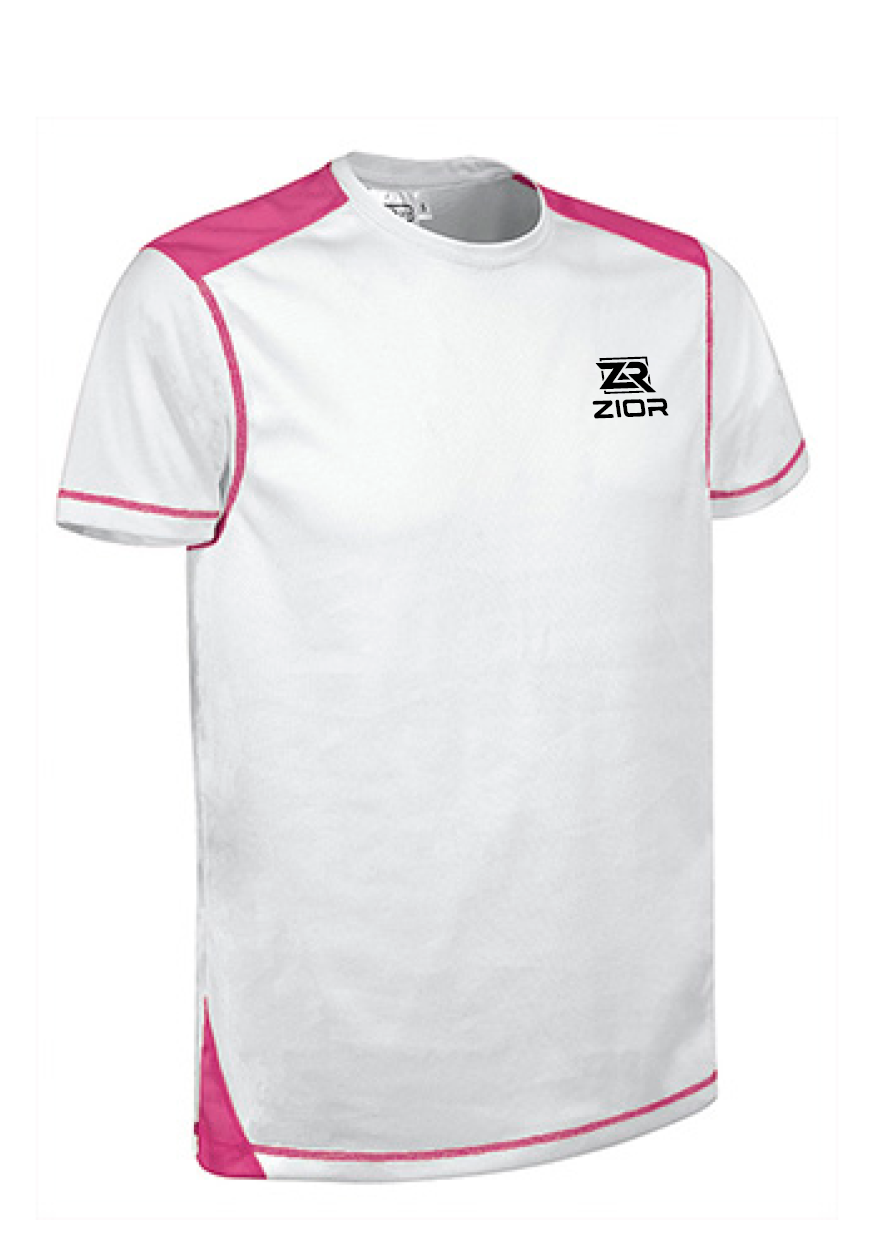 Camiseta  Bicolor 100%Poliéster 145gr Zior