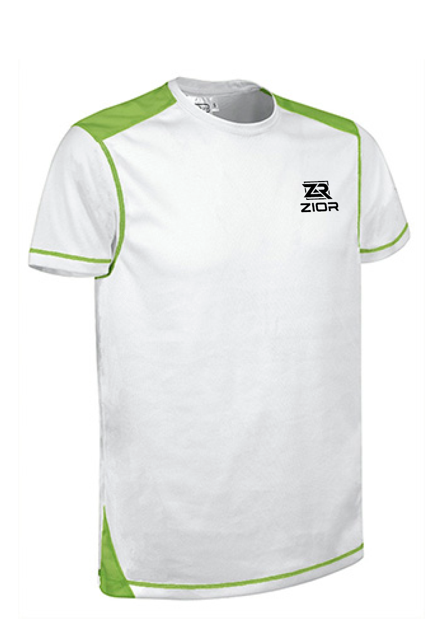 Camiseta  Bicolor 100%Poliéster 145gr Zior