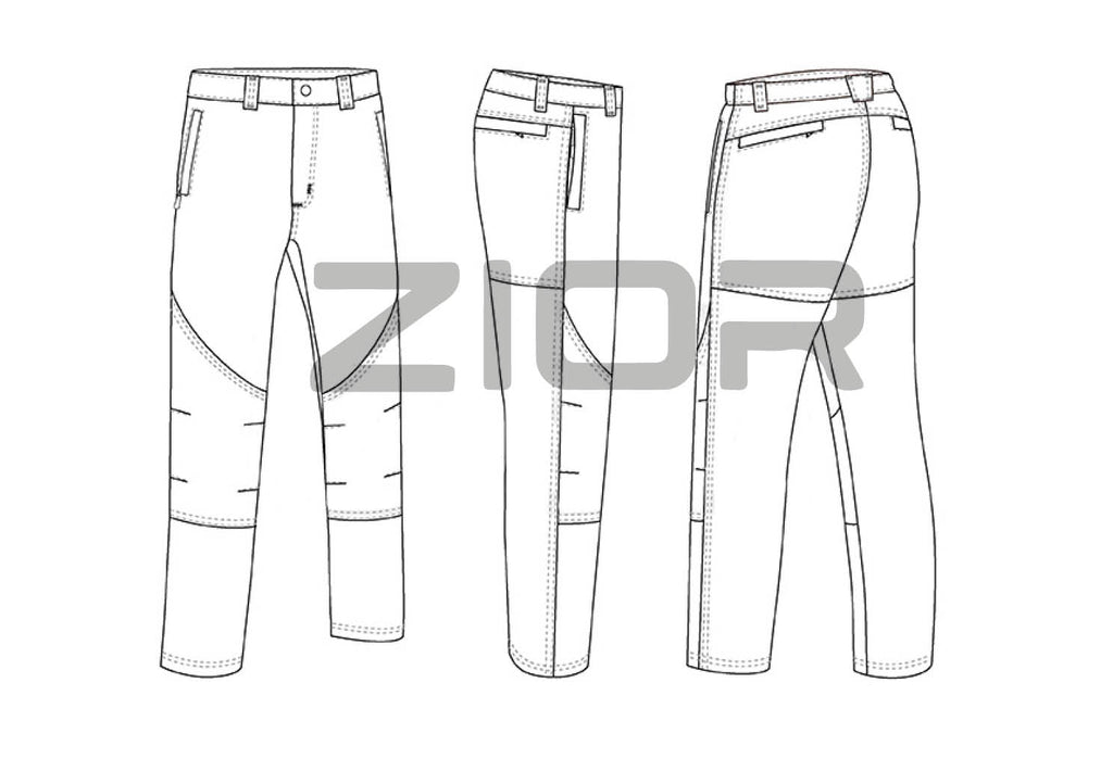 Pantalon Senderismo 270gr Zior