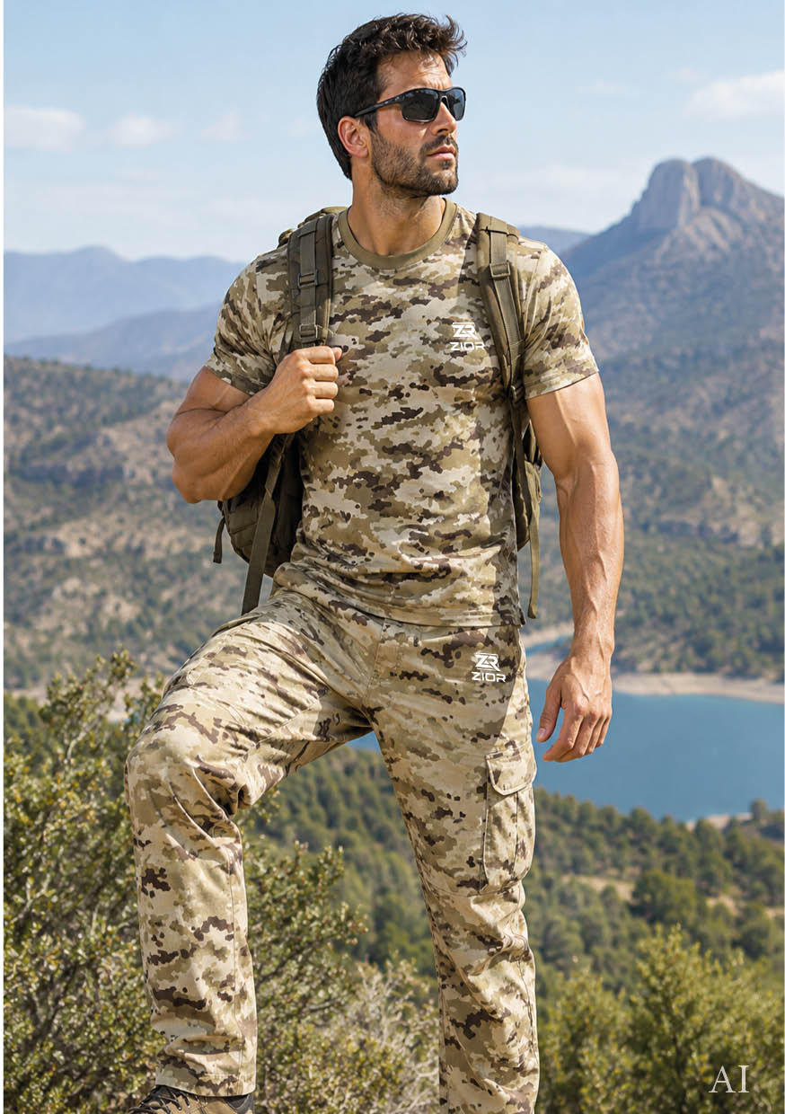 Camiseta Camuflaje ZIOR