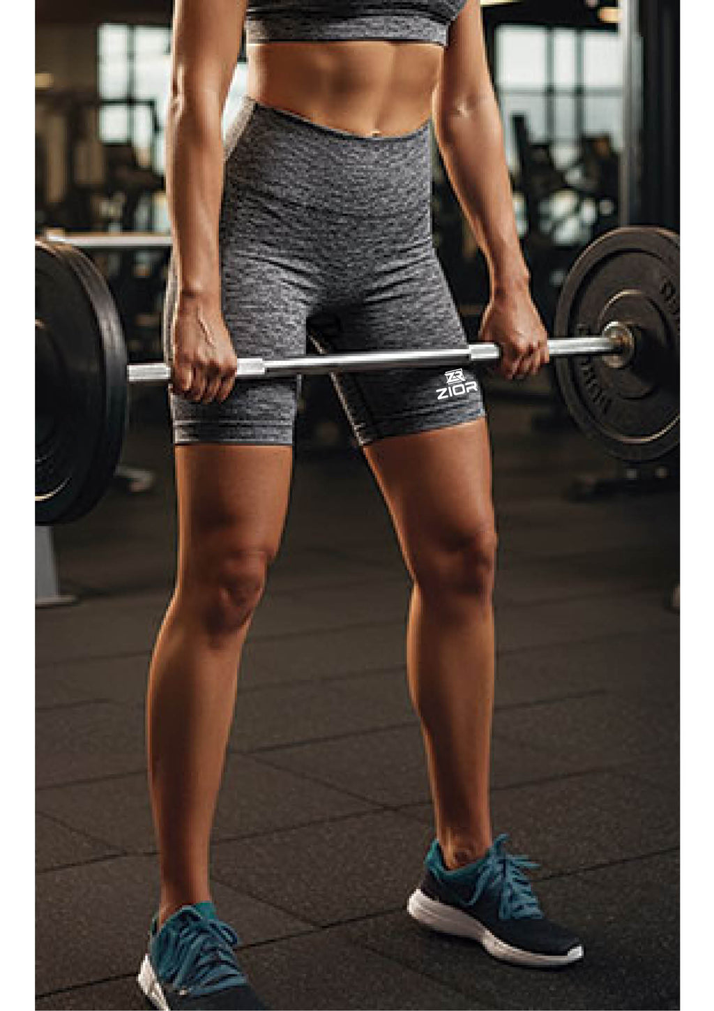 Malla deportiva corta sin costuras Mujer ZIOR
