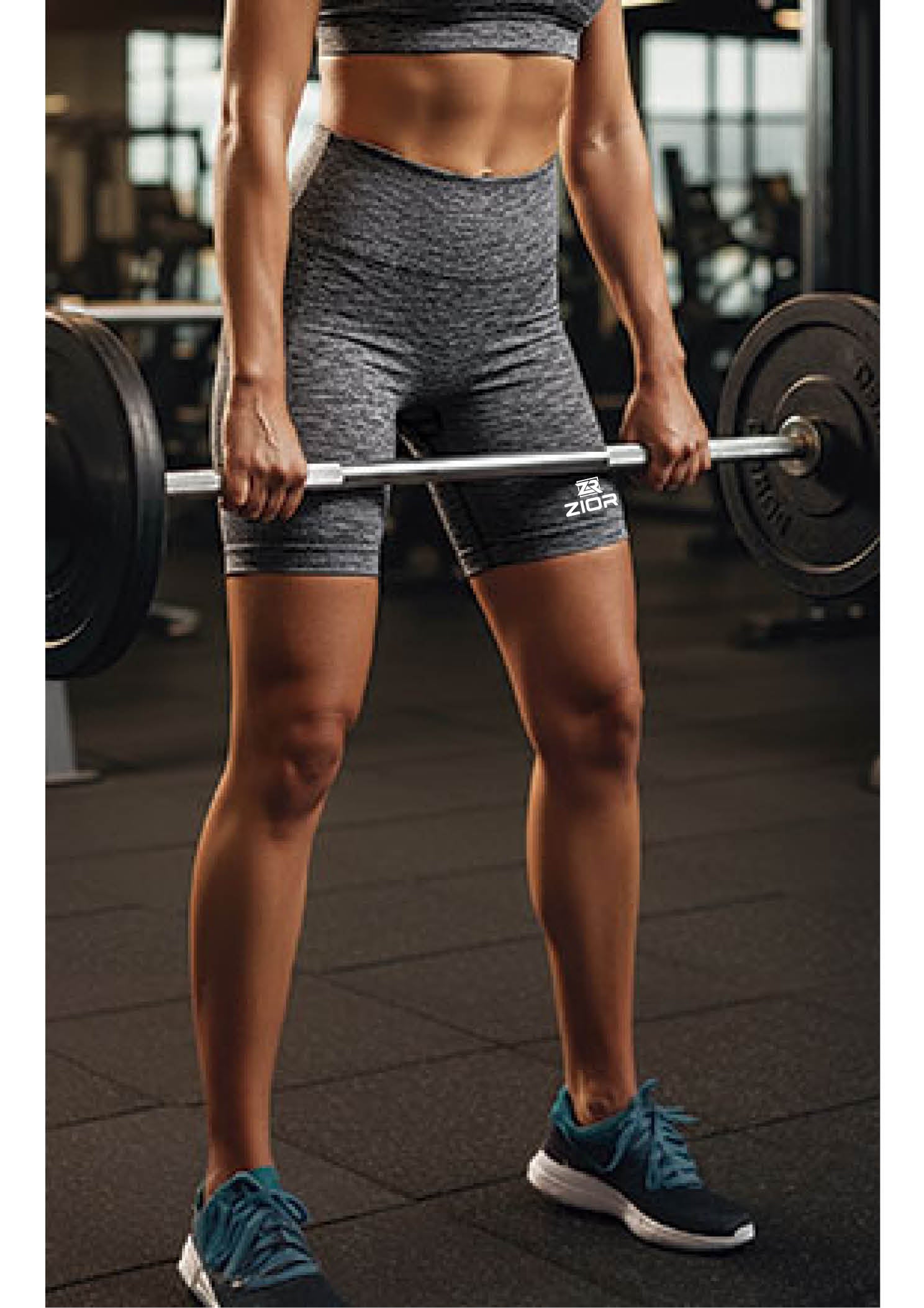 Malla deportiva corta sin costuras Mujer ZIOR