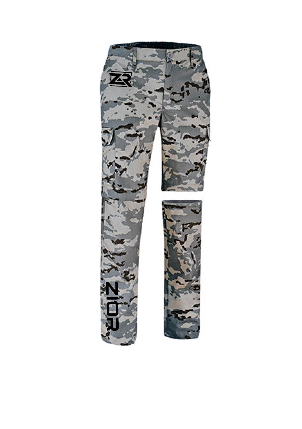 Pantalón Desmontable de Trekking 220gr Zior